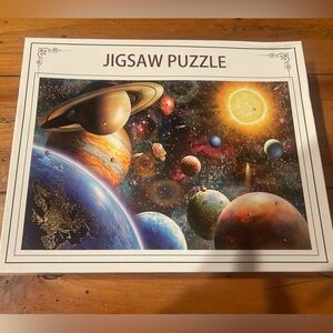 Space-Themed Jigsaw Puzzle 1000pc Size 27x20